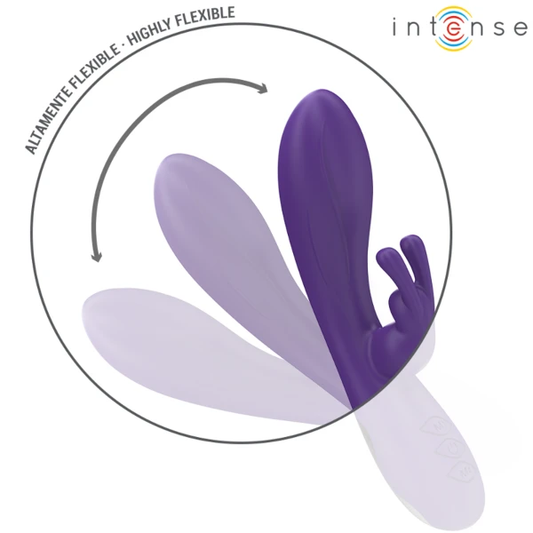 INTENSE - VIBRATORE RANDALL RABBIT 10 VIBRAZIONI VIOLA