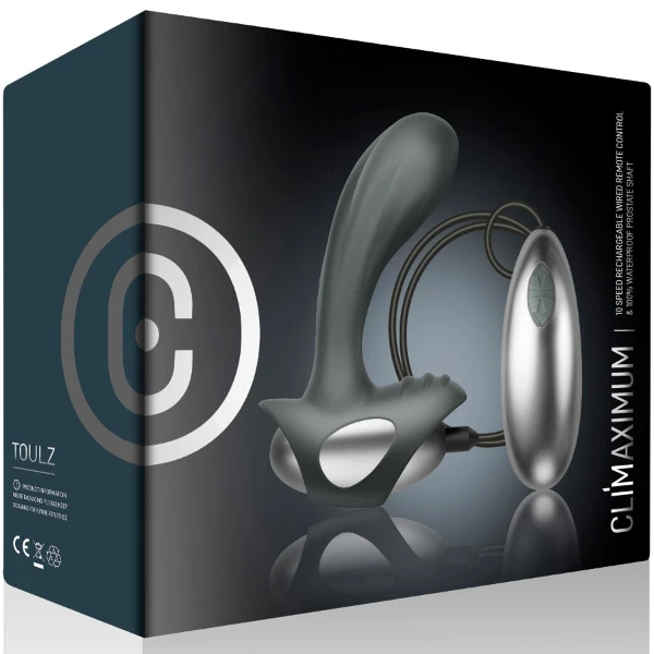 CLIMAXIMUM - MASSAGGIATORE PROSTATICO CON CAVO TOULZ