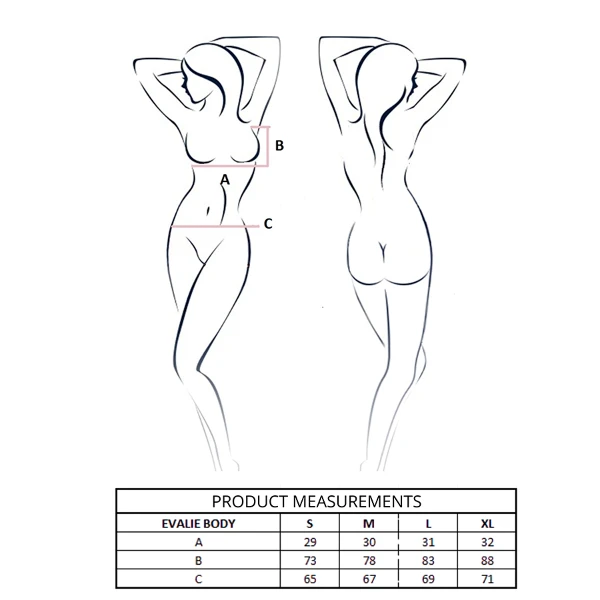 PASSION - EVALIE BODY ROJO L/XL