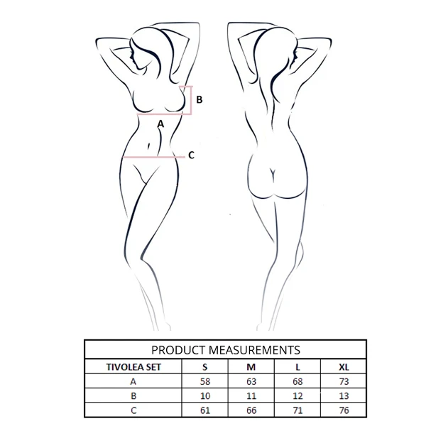 PASSION - TIVOLEA REGGISENO + PERIZOMA VIOLA S/M