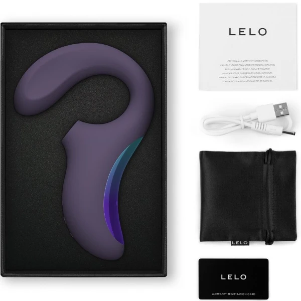 LELO - ENIGMA WAVE MASSAGGIATORE A TRIPLA VIBRAZIONE CYBER PURPLE