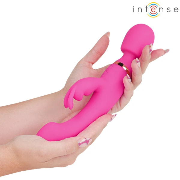 INTENSE - WINONA DOPPIO VIBRATORE CONIGLIO E BACCHETTA