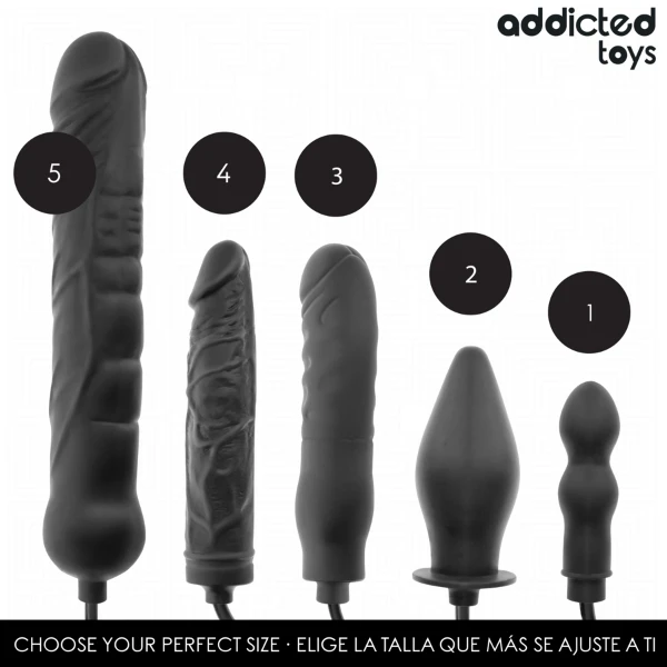 ADDICTED TOYS - DILDO INFLABLE XL MODELO 5