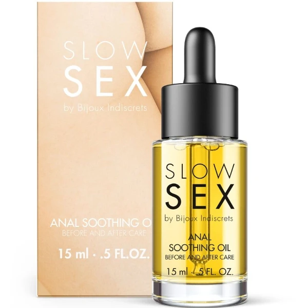 BIJOUX INDISCRETS - OLIO ANALE LENITIVO SLOW SEX 15 ML