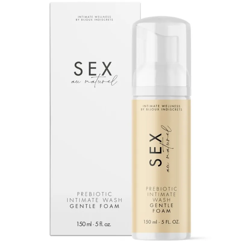 BIJOUX INDISCRETS - SEX AU NATUREL GEL INTIMO PREBIOTICO CON SCHIUMA 150 ML