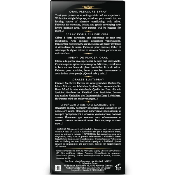 SHUNGA - WAVES SPRAY ORALE PER IL PIACERE SEDUCENTE ALL'ANGURIA 20 ML