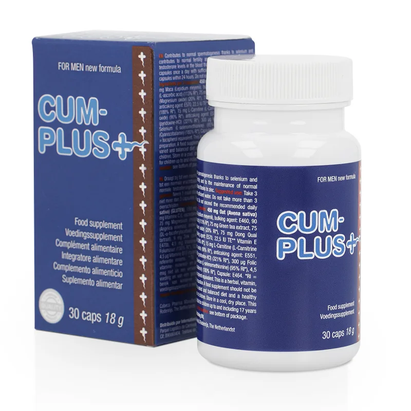 Cum Plus – Complemento alimenticio para la calidad del esperma y el bienestar masculino