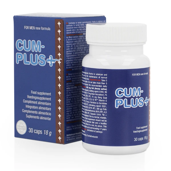 Cum Plus – Integratore alimentare per la qualità dello sperma e il benessere maschile