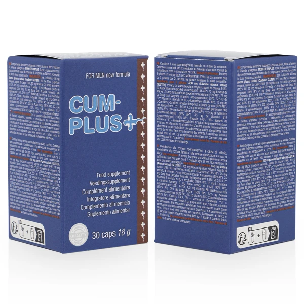 Cum Plus – Integratore alimentare per la qualità dello sperma e il benessere maschile