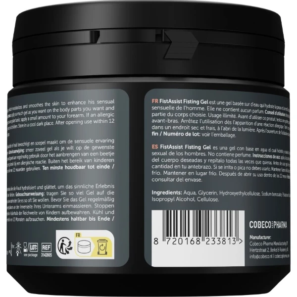 COBECO - FIST ASSIST FISTING GEL EXTRA-DENSO A BASE D'ACQUA 500 ML