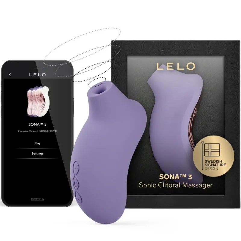 LELO - SONA 3 MASSAGGIATORE CLITORIDEO SONICO VIOLET DUSK