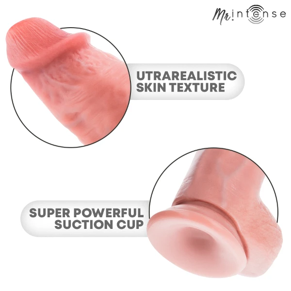 MR INTENSE - DILDO IN SILICONE SPENCER CON PENE GRANDE 25,5 CM -Ø- 6,2 CM
