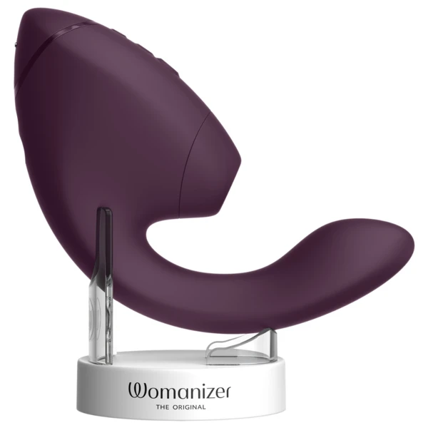 WOMANIZER - DUO NEXT ESTIMULADOR VIBRADOR DUAL CLÍTORIS & PUNTO·G MORADO