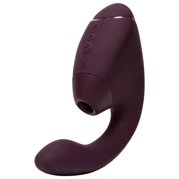 WOMANIZER - DUO NEXT ESTIMULADOR VIBRADOR DUAL CLÍTORIS & PUNTO·G MORADO