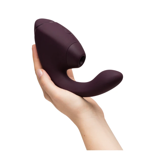 WOMANIZER - DUO NEXT ESTIMULADOR VIBRADOR DUAL CLÍTORIS & PUNTO·G MORADO