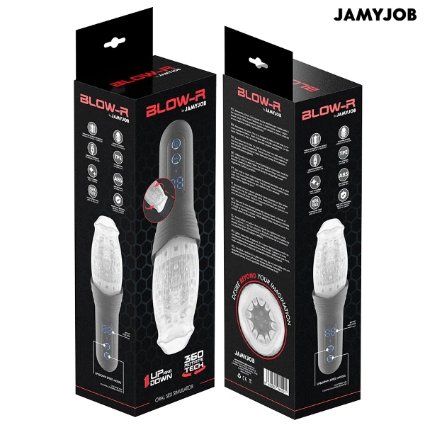 JAMYJOB - MASTURBATORE BLOW-R CON SPINTA E ROTAZIONE