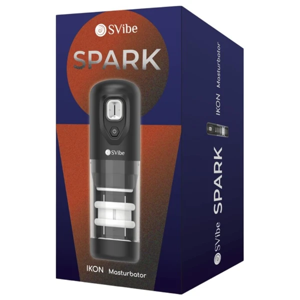 SNAIL VIBE - MASTURBATORE IKON SPARK A SPINTA E ROTAZIONE