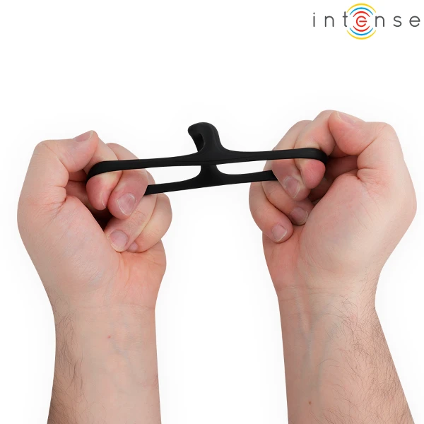 INTENSE - ALFIE ANELLO PER PENE TRIPLO REGOLABILE MODELLO 6