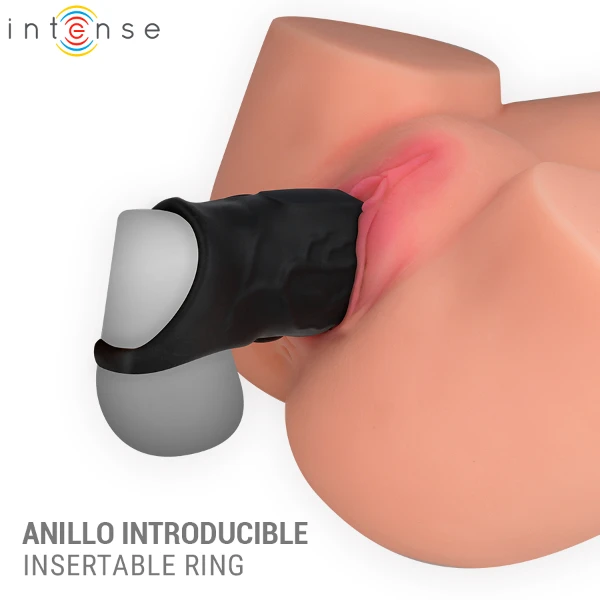 INTENSE - SEAN ANELLO PER PENE VIBRANTE REGOLABILE MODELLO 13