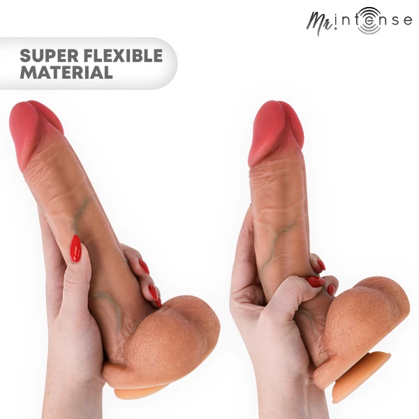 MR INTENSE - GARY XL PENE IN SILICONE ULTRA-REALISTICO CON TESTICOLI 25,5 CM -Ø- 5,1 CM