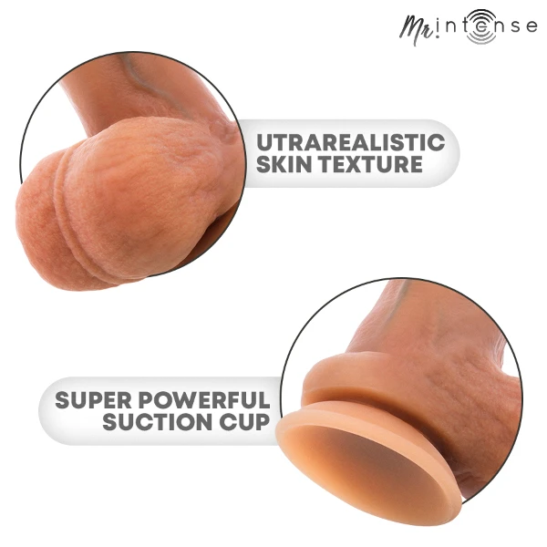 MR INTENSE - GARY XL PENE IN SILICONE ULTRA-REALISTICO CON TESTICOLI 25,5 CM -Ø- 5,1 CM