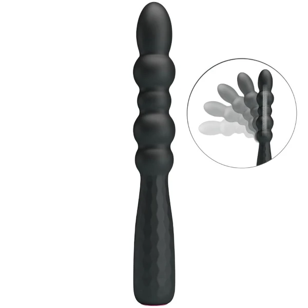 MR PLAY - PLUG ANALE VIBRANTE FLESSIBILE