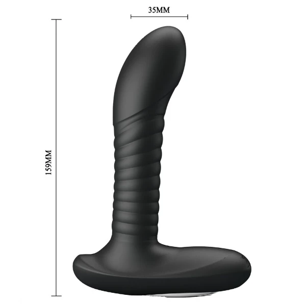 MR PLAY - MASSAGGIATORE PROSTATICO CON ROTAZIONE E VIBRAZIONE