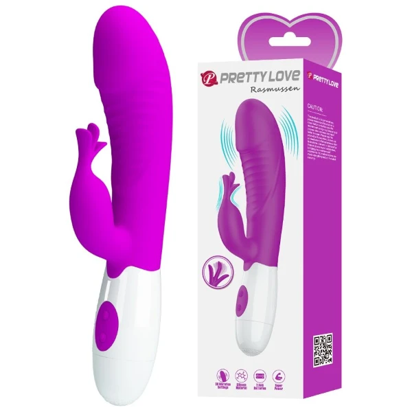 PRETTY LOVE - RASMUSSEN VIBRATORE PUNTO G VIOLA