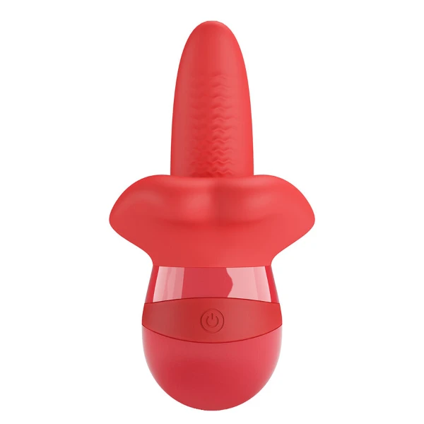 PRETTY LOVE - OBELIA MASTURBATORE VIBRATORE CON LINGUA E MOVIMENTO ORBITALE