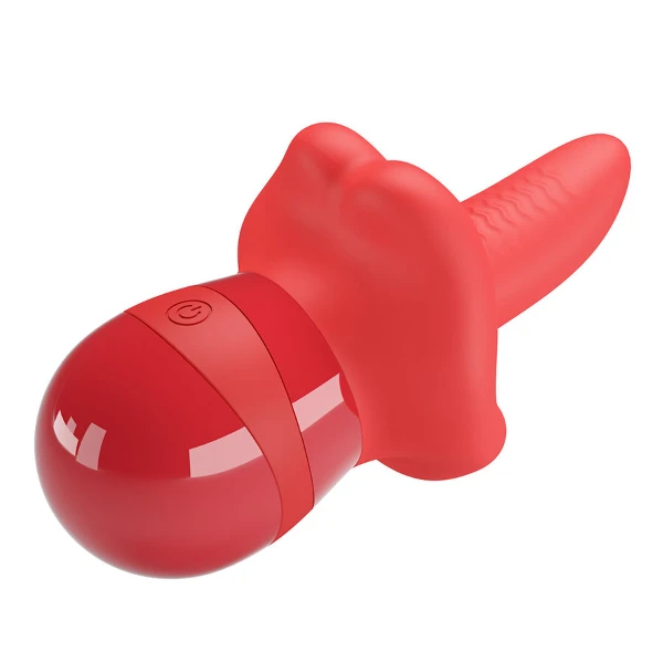 PRETTY LOVE - OBELIA MASTURBATORE VIBRATORE CON LINGUA E MOVIMENTO ORBITALE