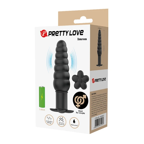 PRETTY LOVE - IMRON PLUG ANALE VIBRANTE
