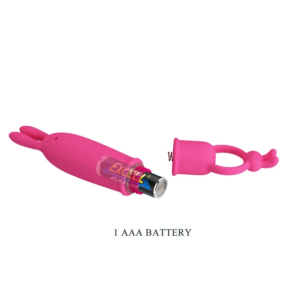 PRETTY LOVE - DELIA VIBRATORE CONIGLIO CON ANELLO DI RESISTENZA