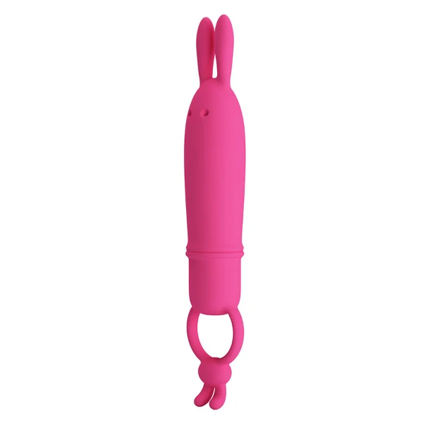 PRETTY LOVE - DELIA VIBRATORE CONIGLIO CON ANELLO DI RESISTENZA