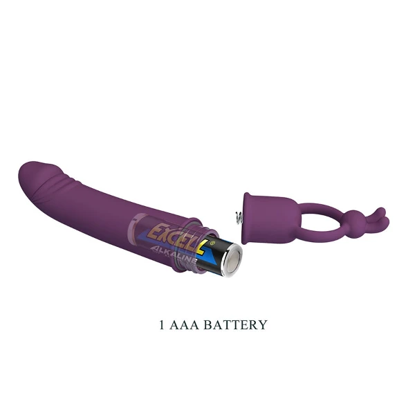 PRETTY LOVE - CORA VIBRATORE A FORMA DI PENE CON ANELLO DI RESISTENZA