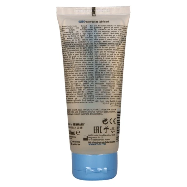 HOT - GLIDE LIQUID PLEASURE LUBRICANTE BASE AGUA 100 ML