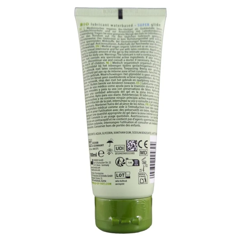 HOT - LUBRIFICANTE BIO A BASE D'ACQUA 100 ML