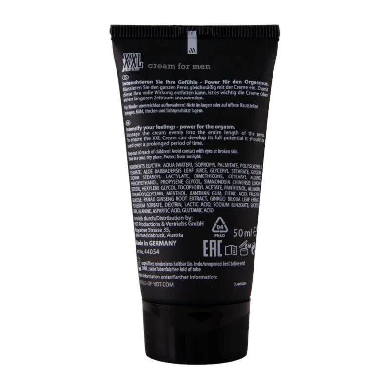 HOT - CREMA XXL PER UOMO 50 ML