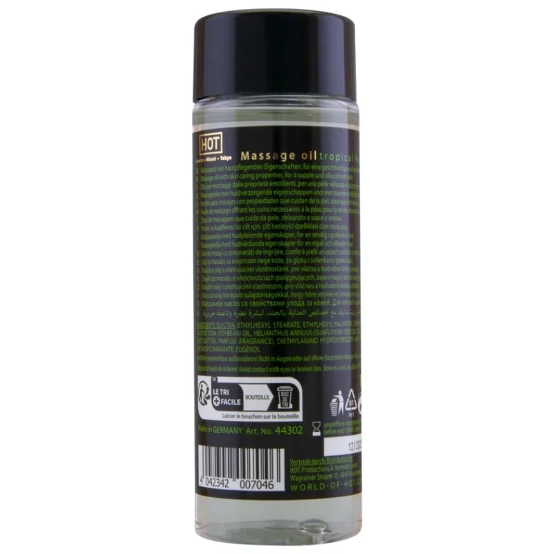 HOT - OLIO DA MASSAGGIO FRUTTA TROPICALE 100 ML