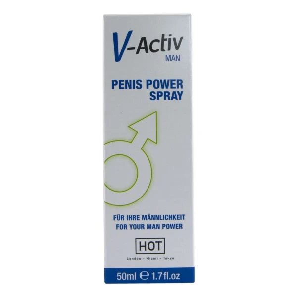 HOT - V-ACTIV PENIS POWER SPRAY PER UOMO 50 ML