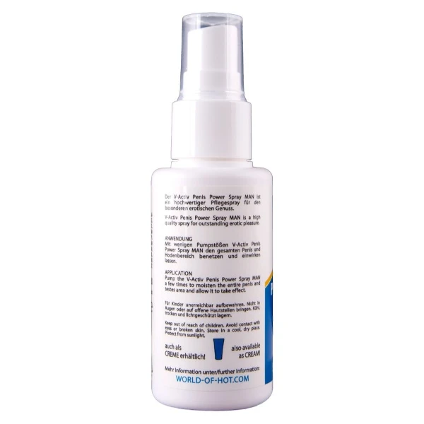 HOT - V-ACTIV PENIS POWER SPRAY PER UOMO 50 ML