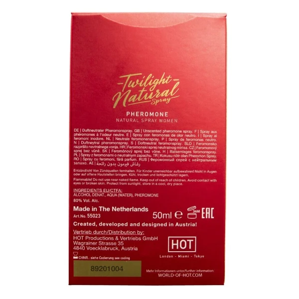 HOT - TWILIGHT PHEROMONE NATURALE DONNA 50 ML