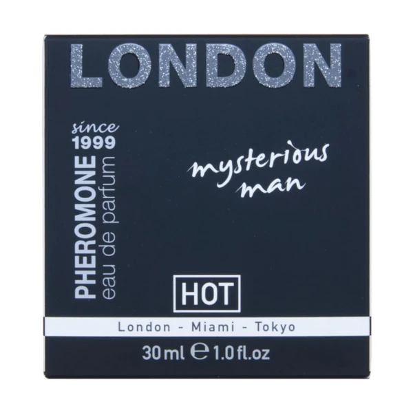 HOT - PROFUMO AI FEROMONI LONDRA UOMO MISTERIOSO 30 ML