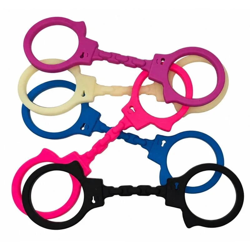 DIABLO PICANTE - MANETTE IN SILICONE FUCSIA