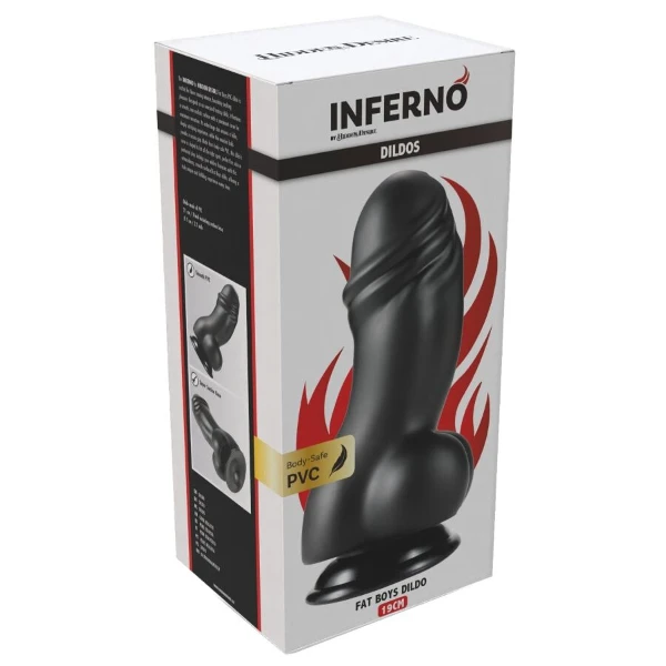 HIDDEN DESIRE - INFERNO DILDO FAT BOYS 19 CM