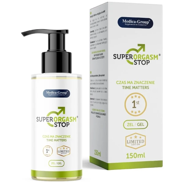 MEDICA GROUP - SUPER ORGASM STOP GEL INTIMO UOMO 150 ML
