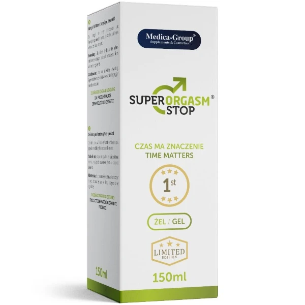 MEDICA GROUP - SUPER ORGASM STOP GEL INTIMO UOMO 150 ML
