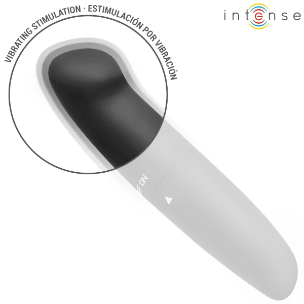 INTENSE - VIBRATORE PER IL PUNTO G PHIL NERO 13 CM