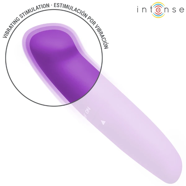 INTENSE - VIBRATORE PER IL PUNTO G PHIL VIOLA 13 CM