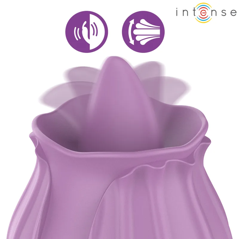 INTENSE - AZALEA FLOR ESTIMULADOR LENGUA BASE MAGNÉTICA