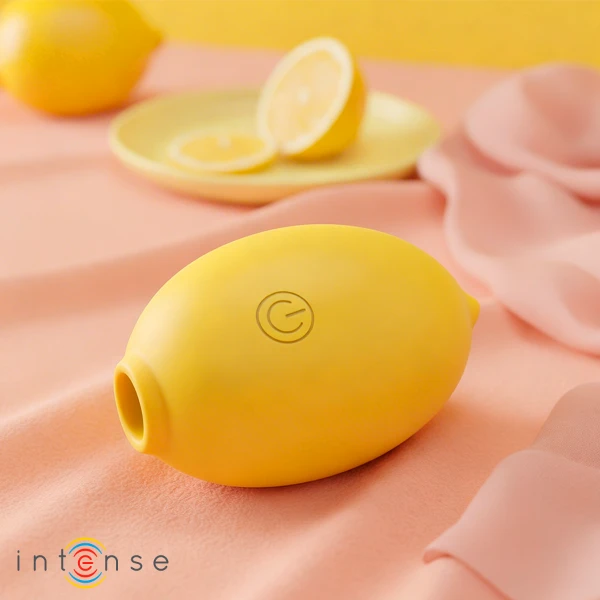 INTENSE - MONI STIMOLATORE CLITORIDE A SUZIONE LEMON